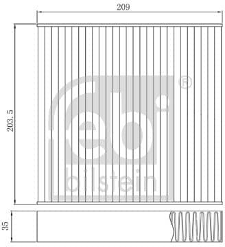 Filter, cabin air 174913 - image 3