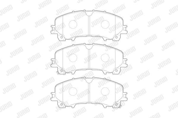 Brake Pad Set, disc brake 573789J