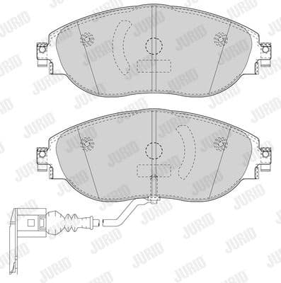 Brake Pad Set, disc brake 573415J - image 3