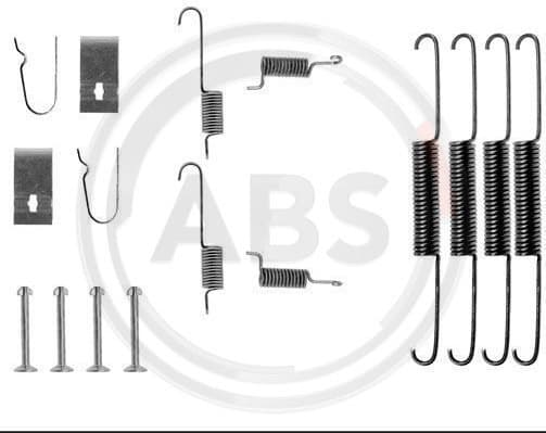 Accessory Kit, brake shoes 0664Q