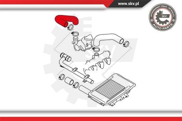 Charge Air Hose 24SKV914 - image 4