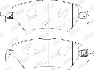 Brake Pad Set, disc brake 573858J