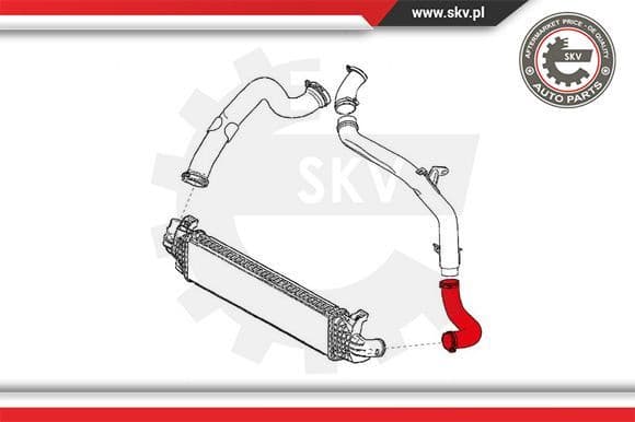 Charge Air Hose 24SKV876