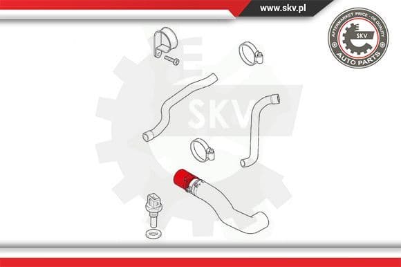 Charge Air Hose 43SKV105 - image 4