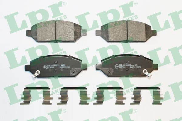 Brake Pad Set, disc brake 05P2050K