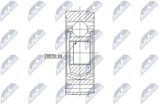 Propeller shaft joint NPW-HY-521 - image 2