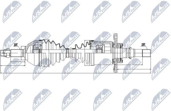Drive Shaft NPW-NS-041 - image 5