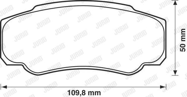 Brake Pad Set, disc brake 573115J