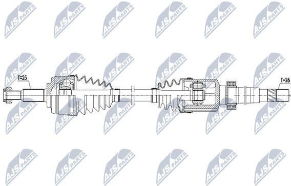 Drive Shaft NPW-RE-103 - image 5