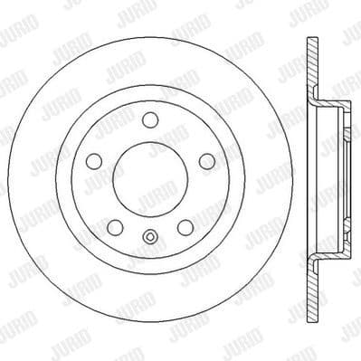 Brake Disc COAT+ 562580JC - image 2