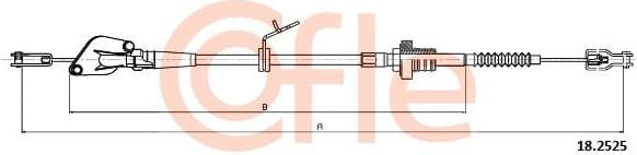 Cable Pull, clutch control 18.2525