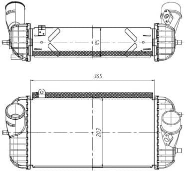 Charge Air Cooler 309066