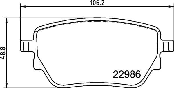 Brake Pad Set, disc brake PRIME LINE P50151
