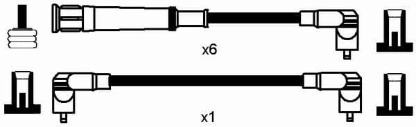 Ignition Cable Kit RC-BW232 - image 2