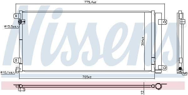 Condenser, air conditioning 941224 - image 2