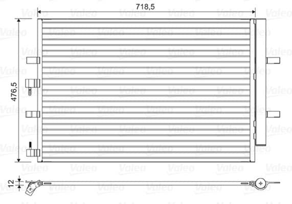 Condenser, air conditioning 822590