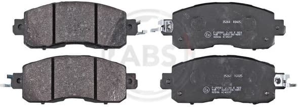 Brake Pad Set, disc brake 35260