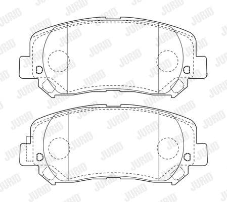 Brake Pad Set, disc brake 573787J