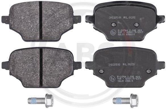 Brake Pad Set, disc brake 35258