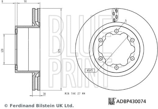 Brake Disc ADBP430074