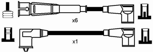 Ignition Cable Kit RC-MB208 - image 2