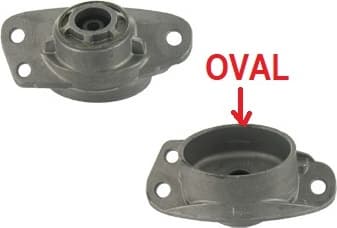 Shock absorber mounting rear 110 147