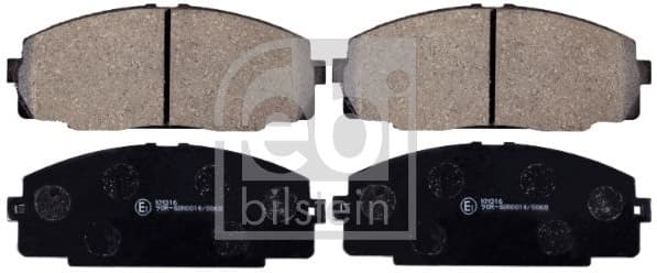 Brake Pad Set, disc brake 170243