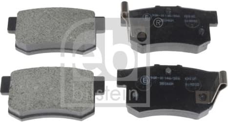 Brake Pad Set, disc brake 170289