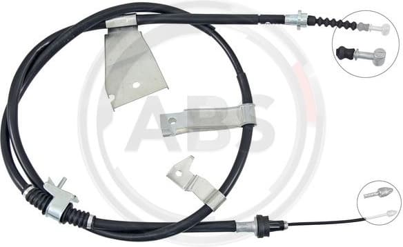 Cable Pull, parking brake K14149