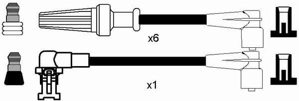 Ignition Cable Kit RC-RN653 - image 2
