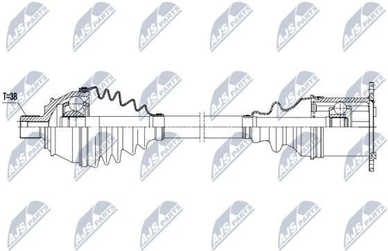Drive Shaft NPW-AU-021 - image 4