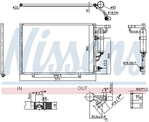 Condenser, air conditioning ** FIRST FIT ** 941101 - image 2