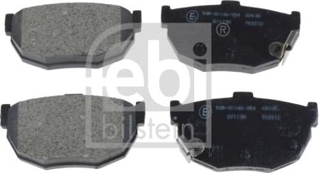 Brake Pad Set, disc brake 170259