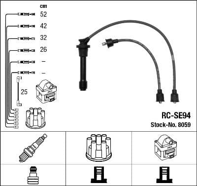 Ignition Cable Kit RC-SE94