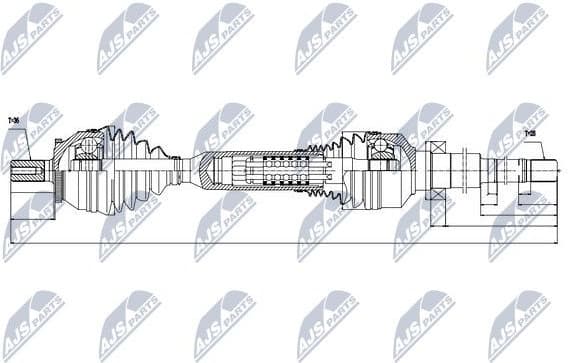 Drive Shaft NPW-VV-049 - image 5