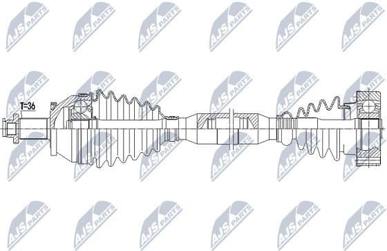 Drive Shaft NPW-VW-162 - image 4