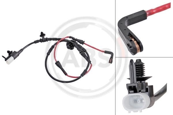 Warning Contact, brake pad wear 39980