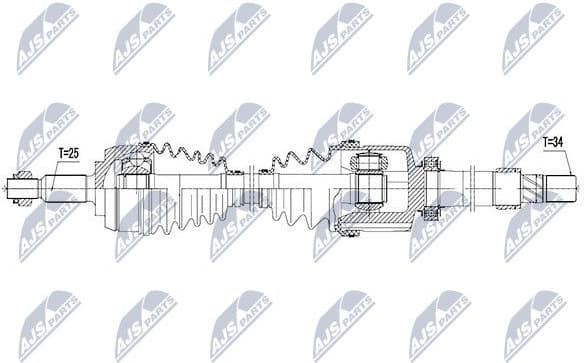 Drive Shaft NPW-RE-095 - image 5
