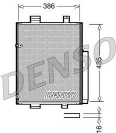 Condenser, air conditioning DCN35001