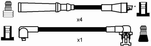 Ignition Cable Kit RC-VL611 - image 2