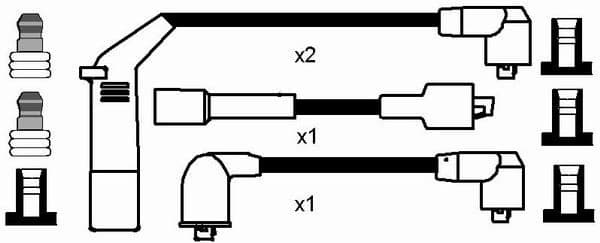 Ignition Cable Kit RC-DW304 - image 2