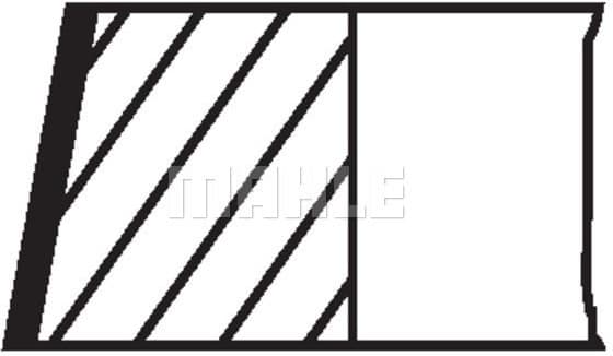 Piston Ring Set 00394N0 - image 2