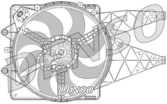 Fan, engine cooling DER09094