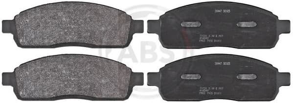 Brake Pad Set, disc brake 38447