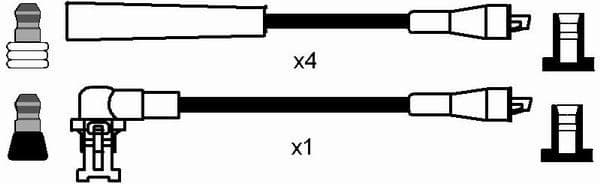Ignition Cable Kit RC-RN648 - image 2