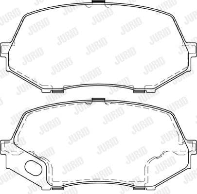 Brake Pad Set, disc brake 573662J