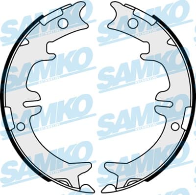 Brake shoes handbrake 88340