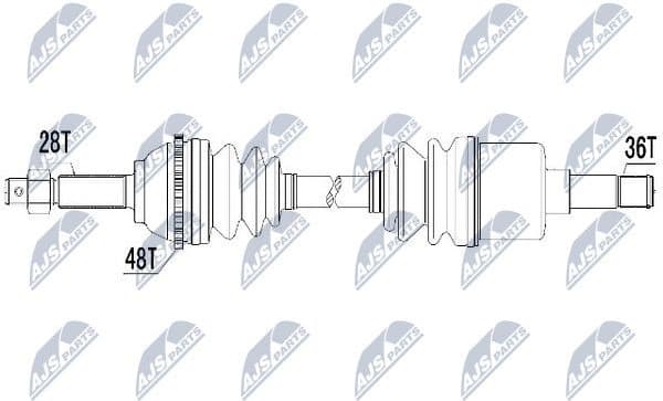 Drive Shaft NPW-FR-031 - image 4