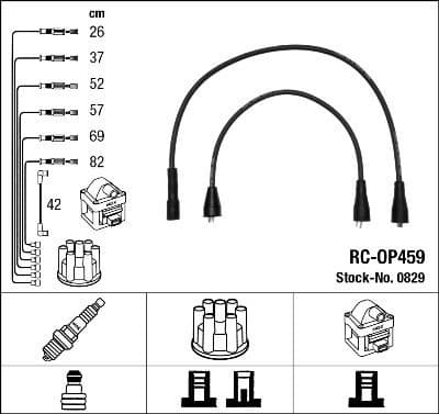 Ignition Cable Kit RC-OP459