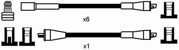 Ignition Cable Kit RC-OP459 - image 2